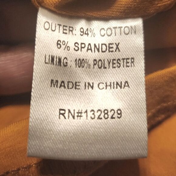 Superdown X Revolve Lily Twisted Strap Mini Dress Camel Orange Size L - Picture 8 of 8